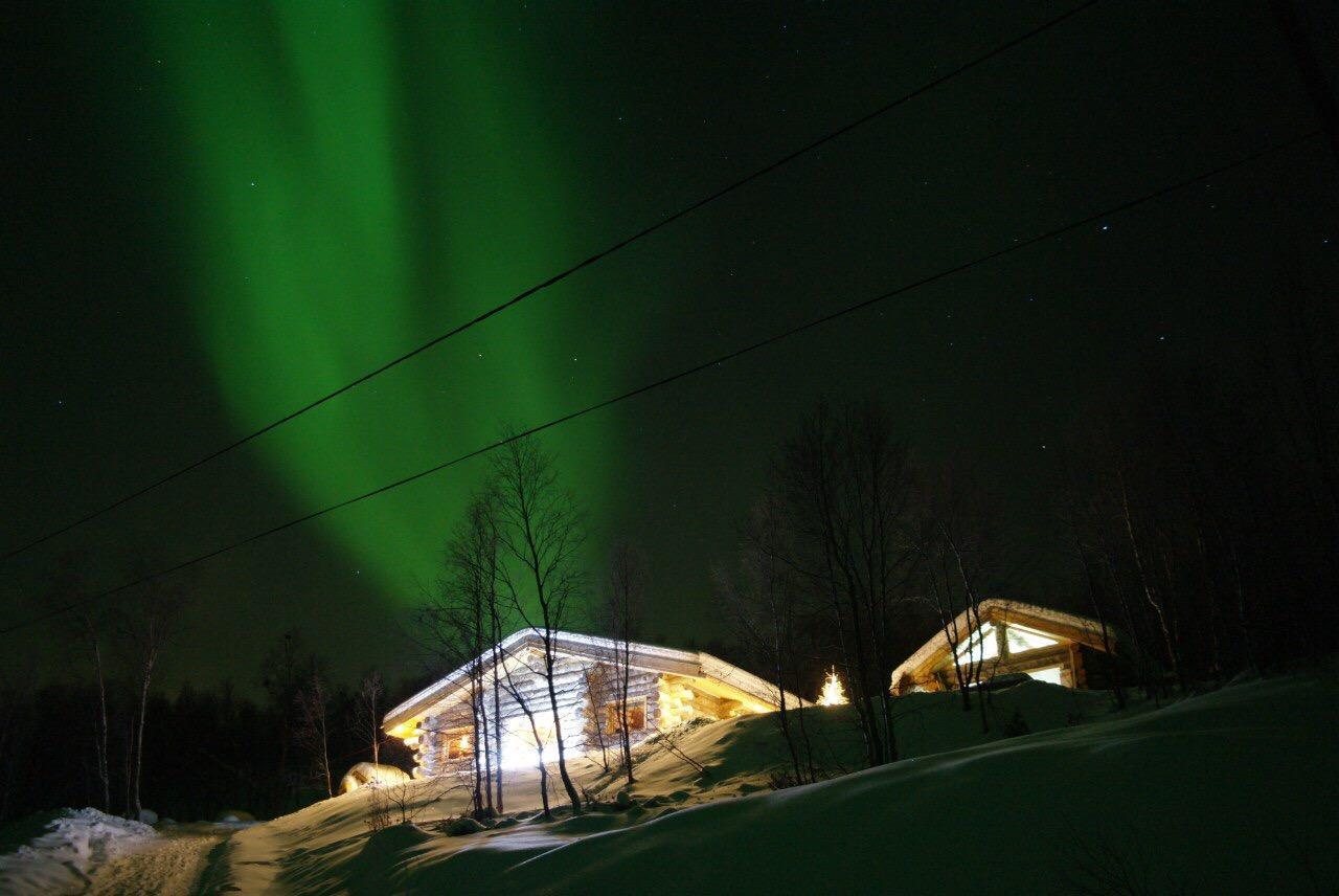 Jarfjord Arctic Aurora Lodge Karpbukt Kültér fotó
