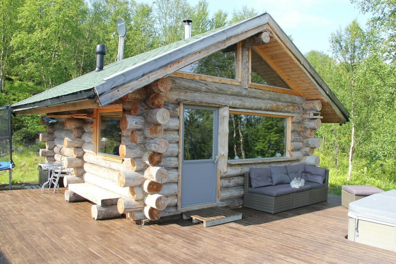 Jarfjord Arctic Aurora Lodge Karpbukt Kültér fotó